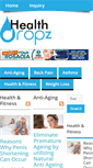 Mobile Screenshot of healthdropz.com